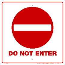 Do Not Enter