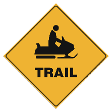 Snowmobile Trail Logo